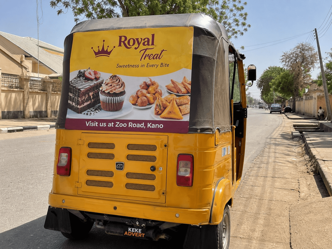 Keke Advert campaign for Royal Treat