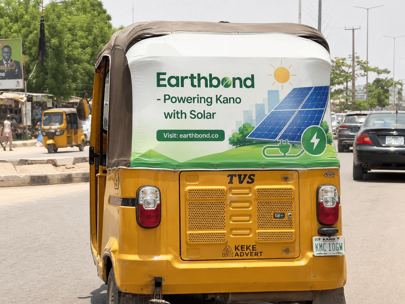 Keke Advert campaign for Earthbond
